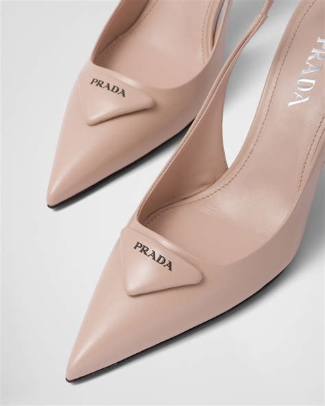 prada pink shoe|prada slingback shoes pink.